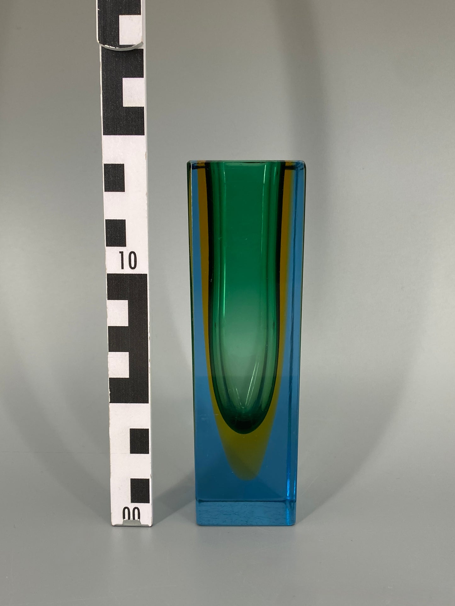 Murano-Glasvase von Flavio Poli, 1960/70er, Italien