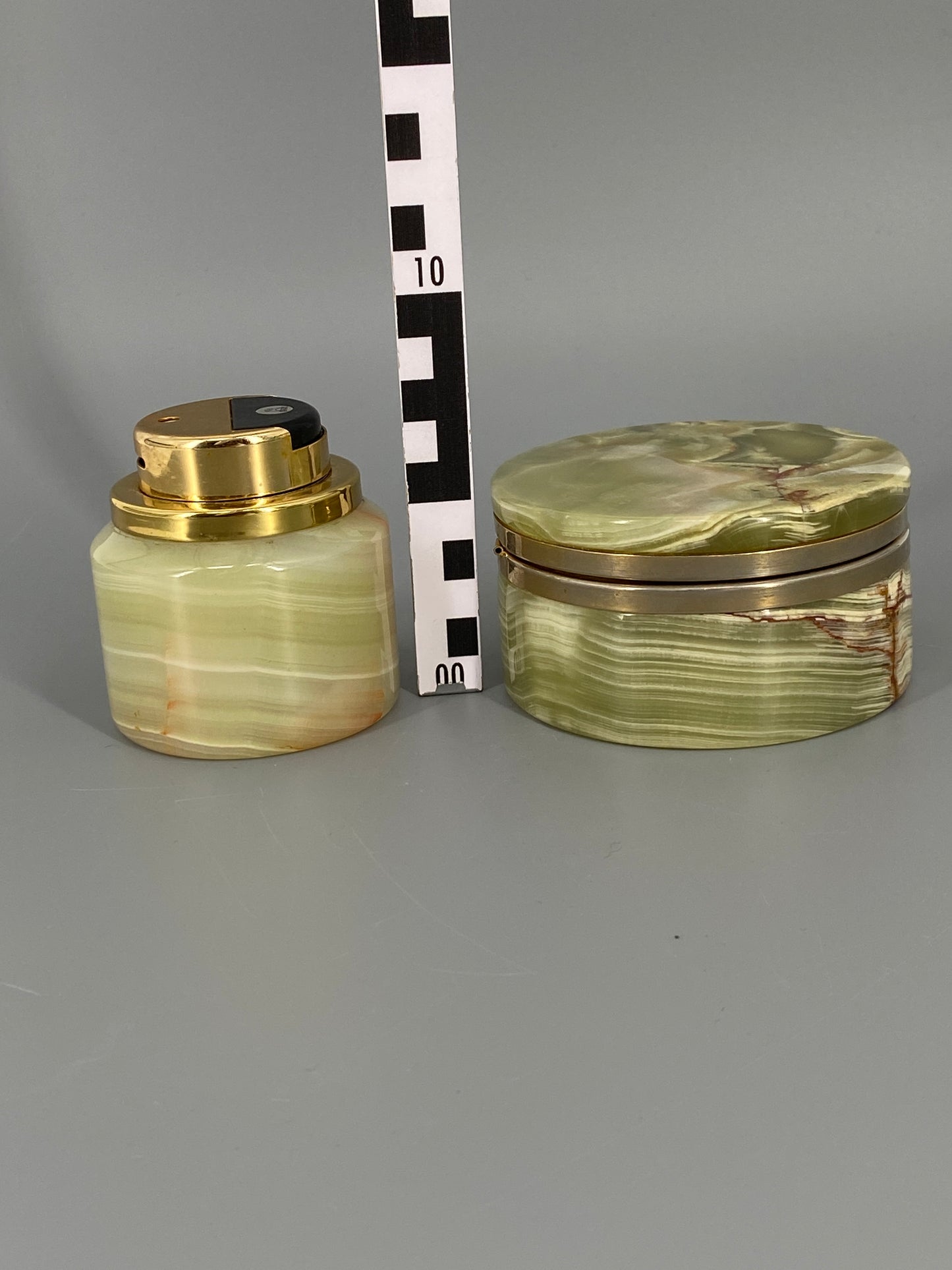 Raucherset von Erhard, Feuerzeug und Dose