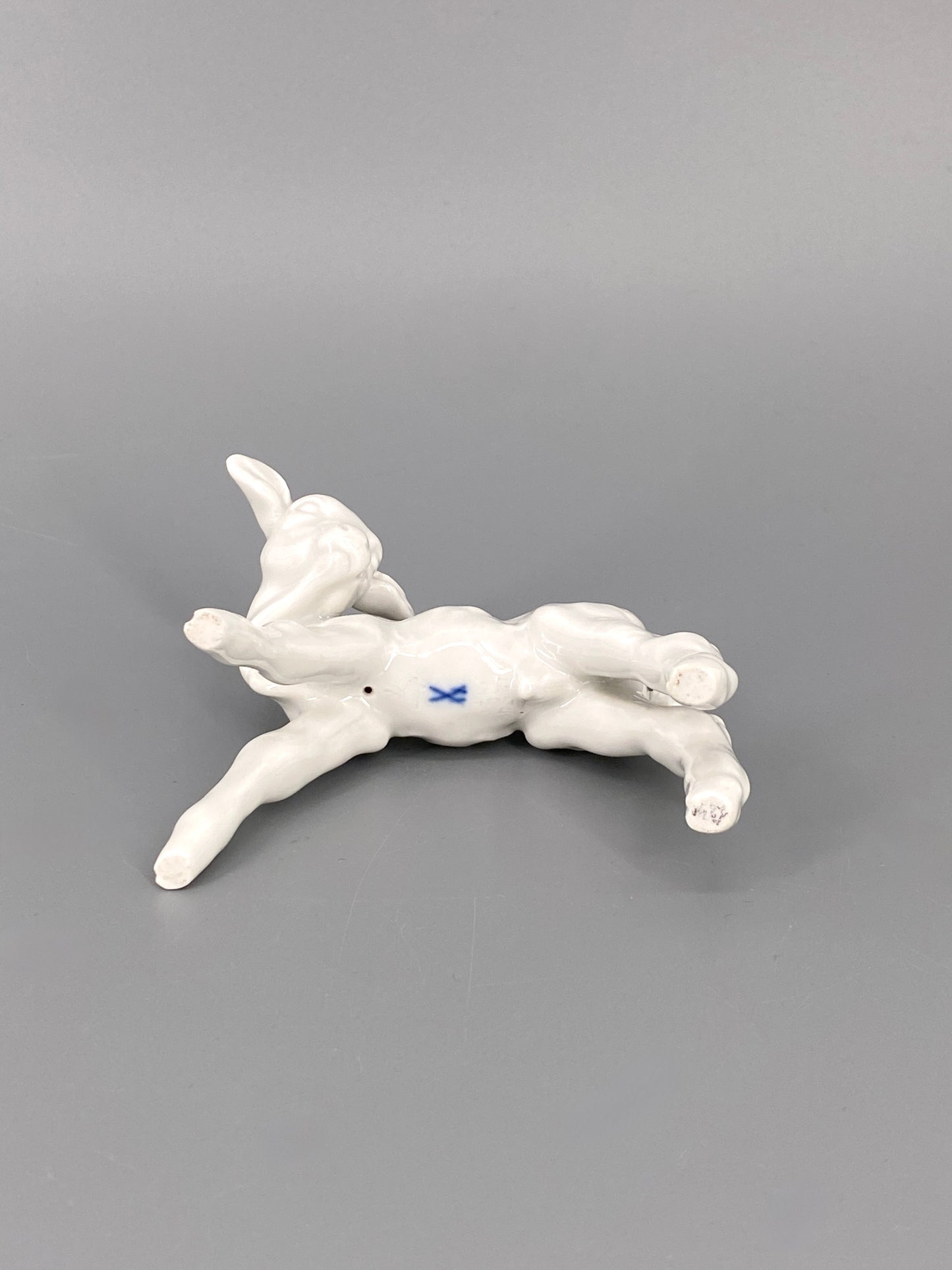 Porzellanfigur "Kalb" von Meissen, Entwurf von Willi Münch-Khe 1934