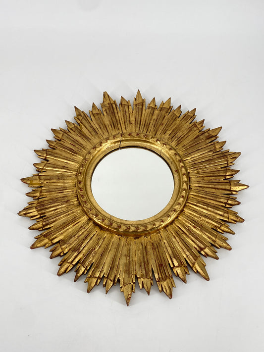 Wandspiegel in Sonnenform, 49 cm