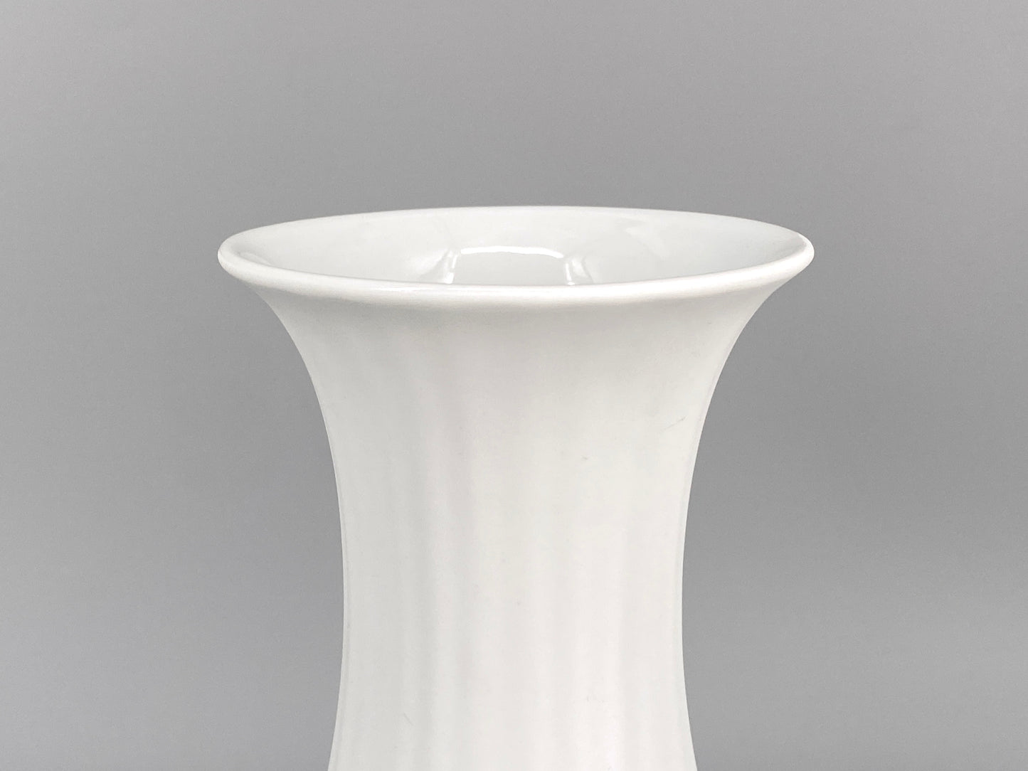 Blattrelief Vase aus Biskuitporzellan von Hutschenreuther, Deutschland, 60er