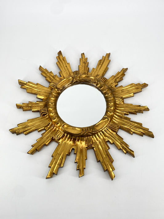 Wandspiegel in Sonnenform, 57 cm