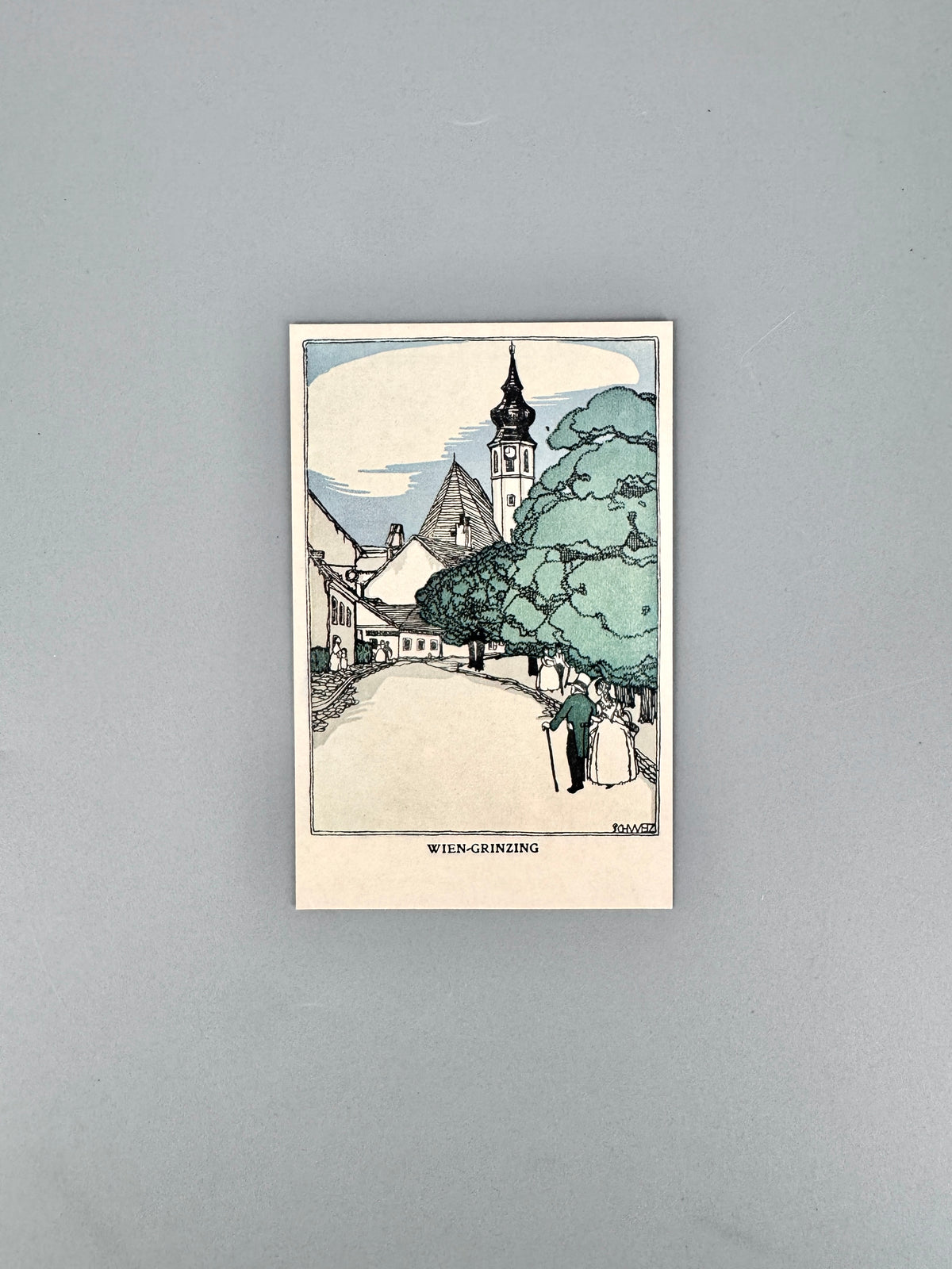 Wien-Grinzing. Edition Brandstätter, der Wiener Werkstätten