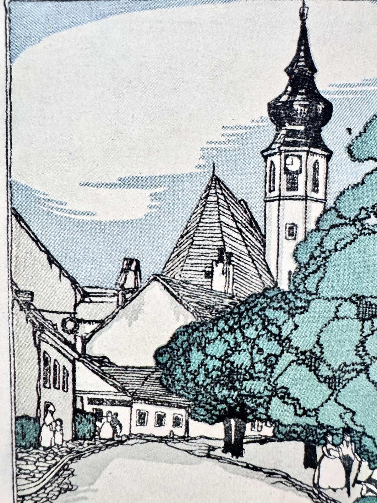 Wien-Grinzing. Edition Brandstätter, der Wiener Werkstätten