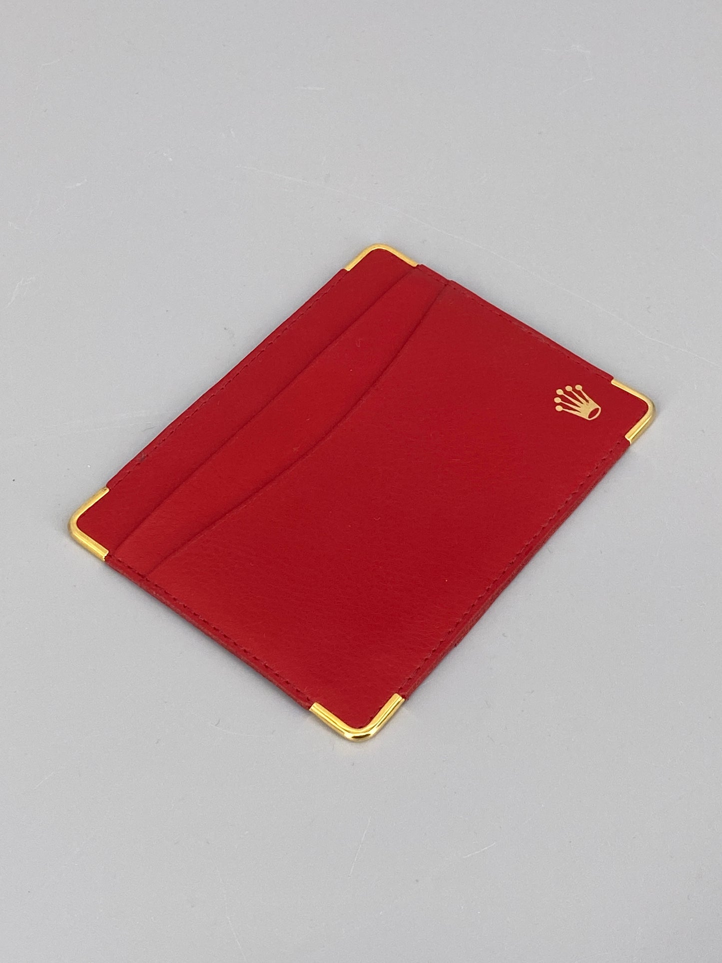 Kartenetui 101.60.55 in Rot von Rolex, Schweiz, 80er