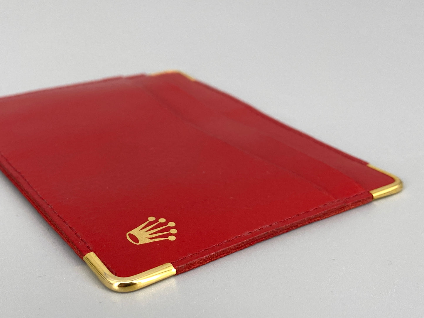 Kartenetui 101.60.55 in Rot von Rolex, Schweiz, 80er