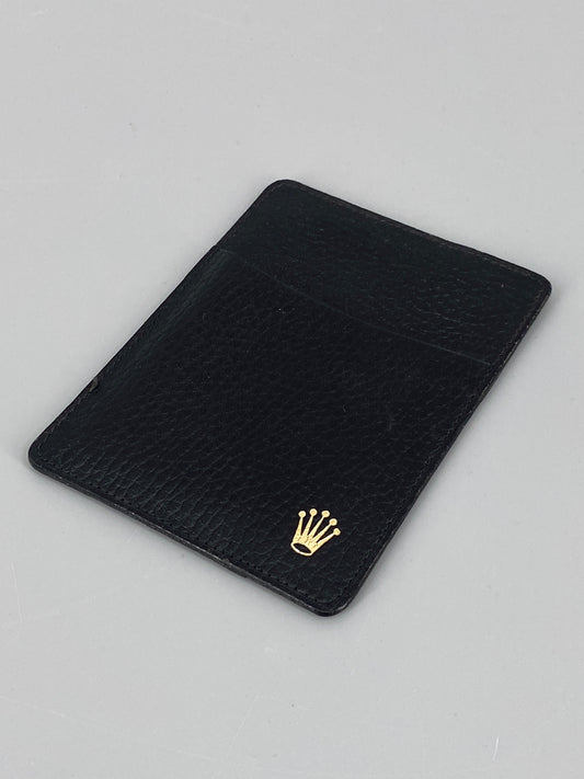 Kartenetui 101.40.55 in Schwarz von Rolex, Schweiz, 80er