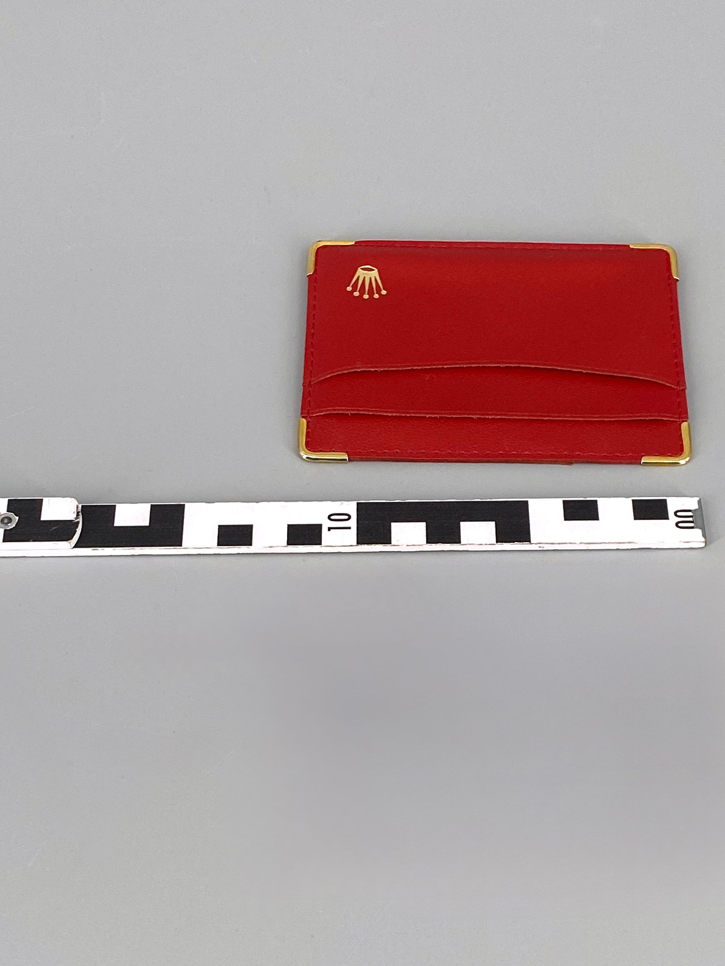 Kartenetui 101.60.55 in Rot von Rolex, Schweiz, 80er