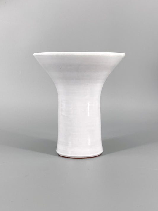 weiße Keramik Vase Form 366B von Hedwig Bollhagen
