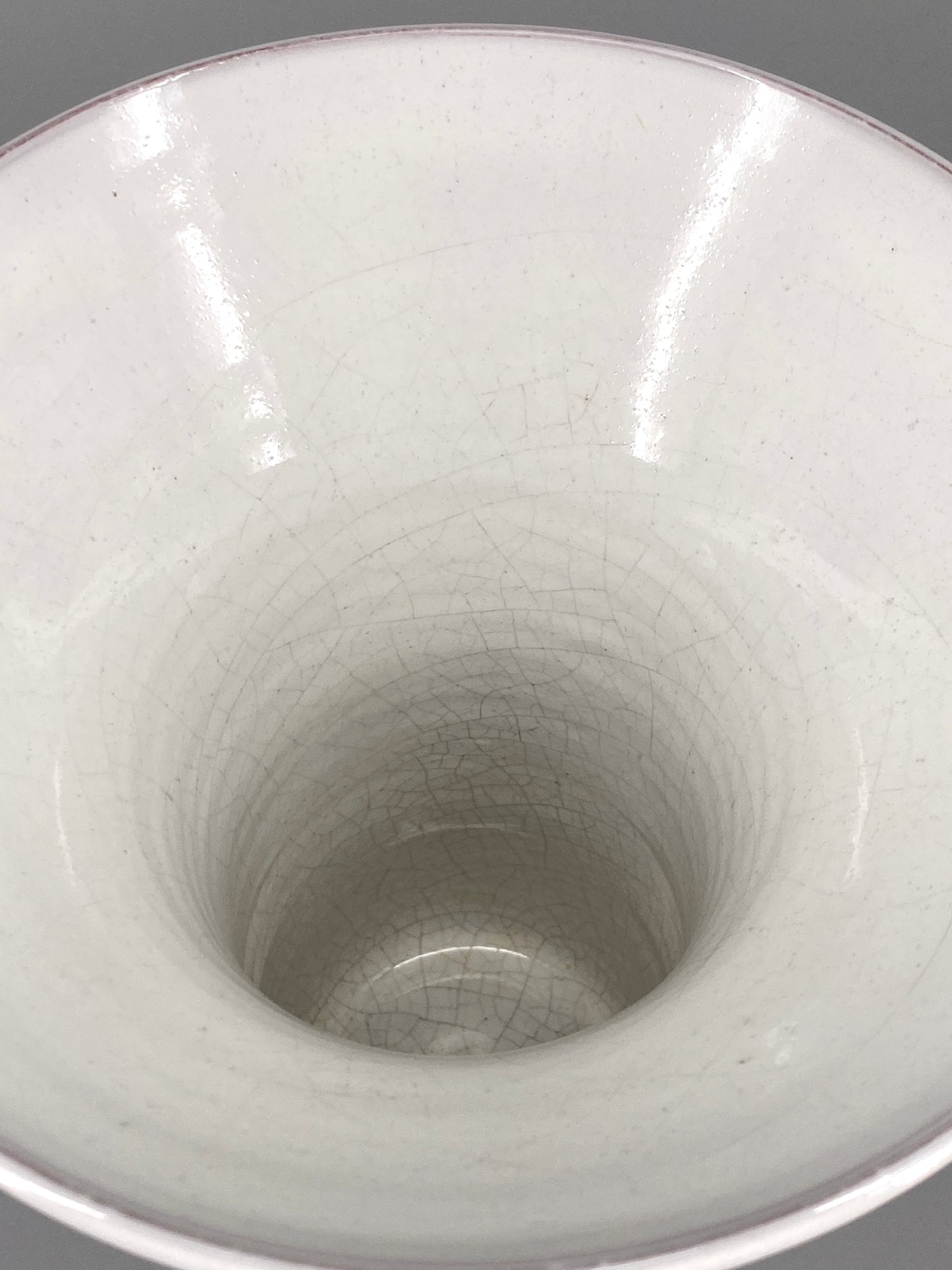 weiße Keramik Vase Form 366B von Hedwig Bollhagen