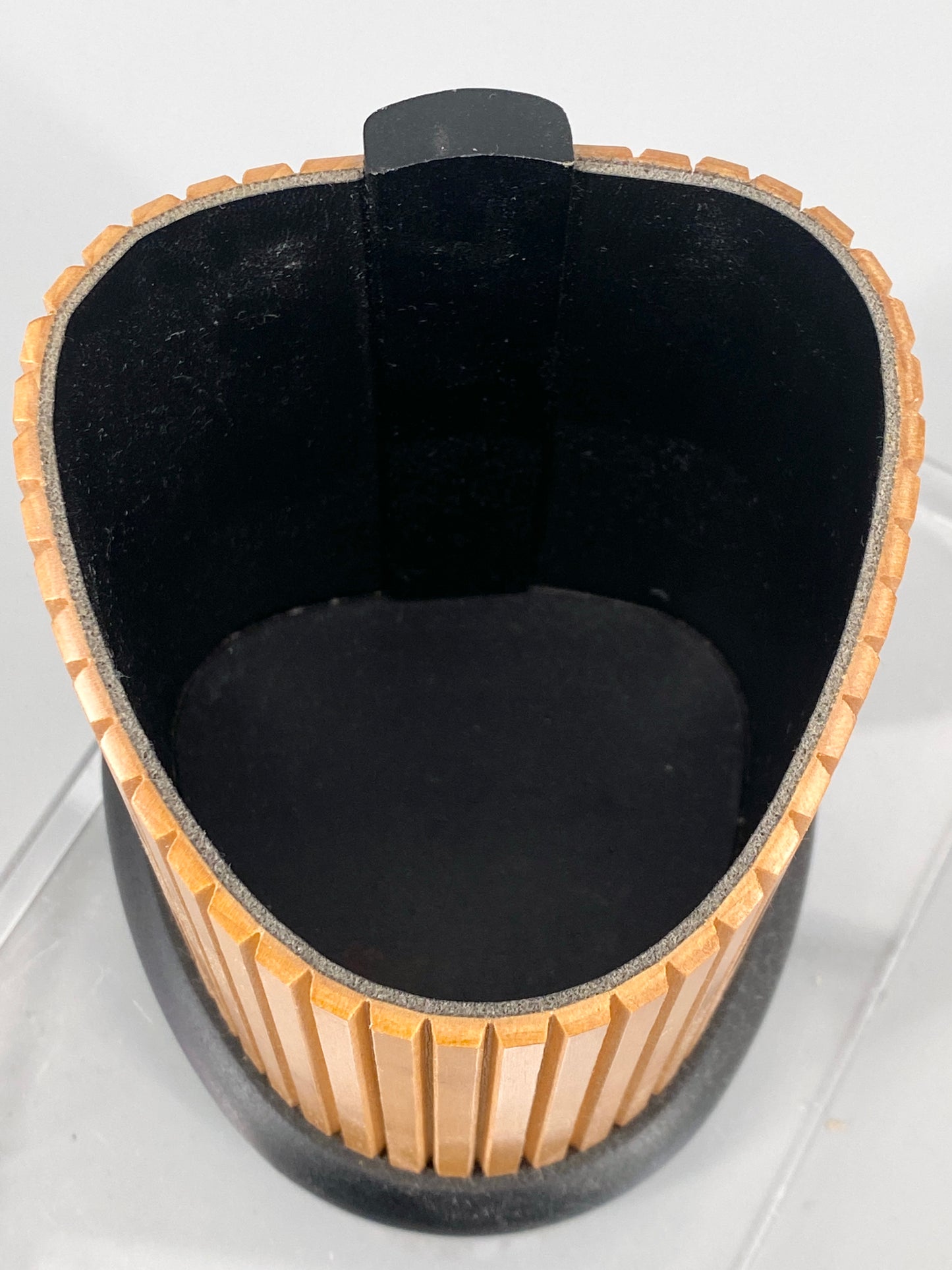 Stiftebox Stiftehalter von Edwood, aus Holz. Made in France