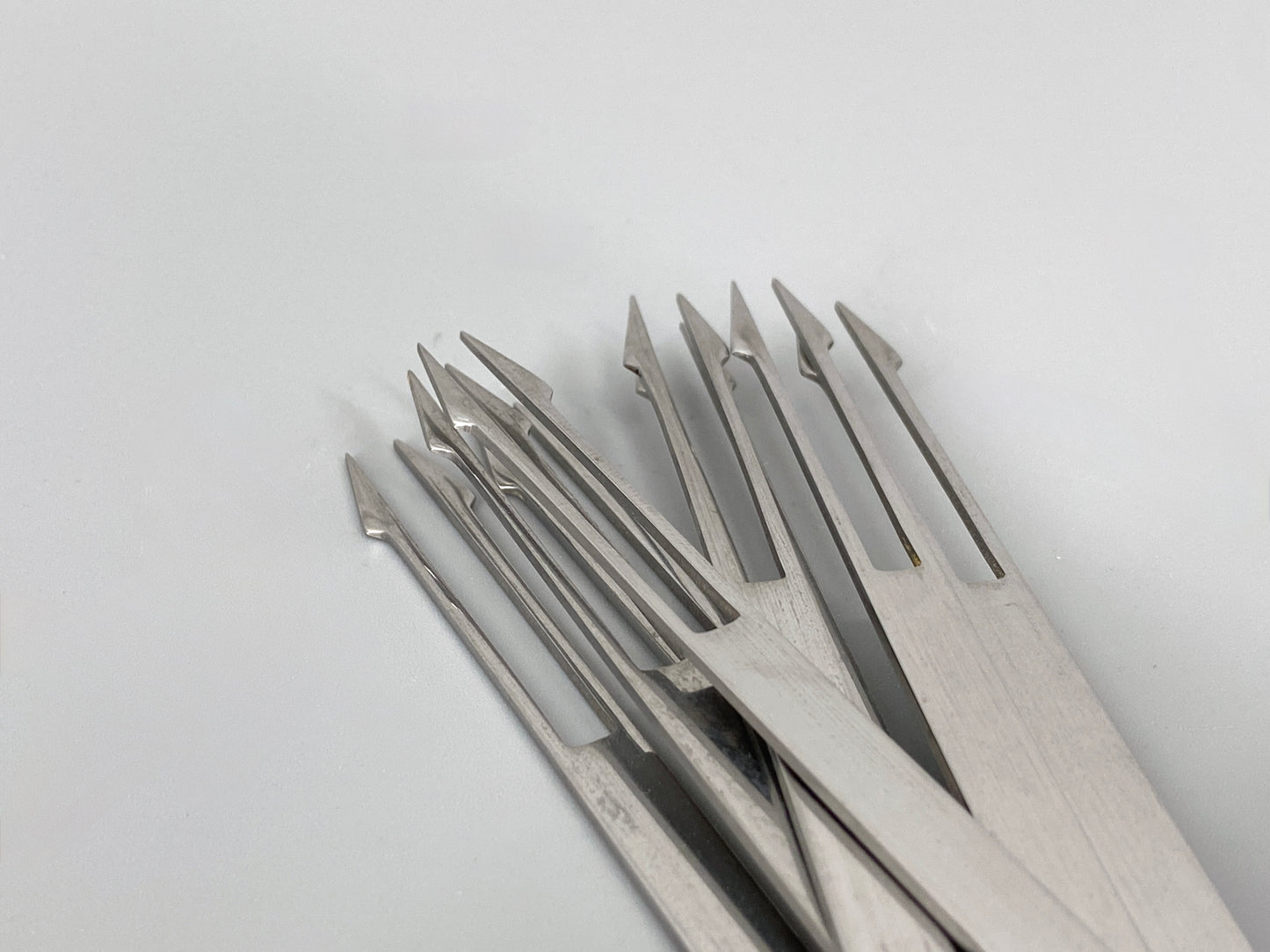 8 Fonduegabeln von Spring, Schweiz, 1970er