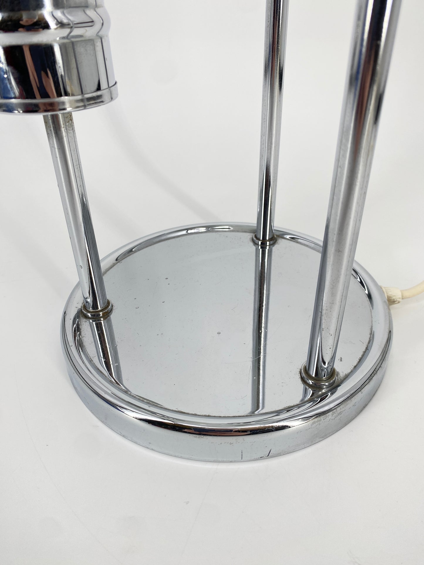 3-flammige Tischlampe von Josef Sölken, 70er Space Age