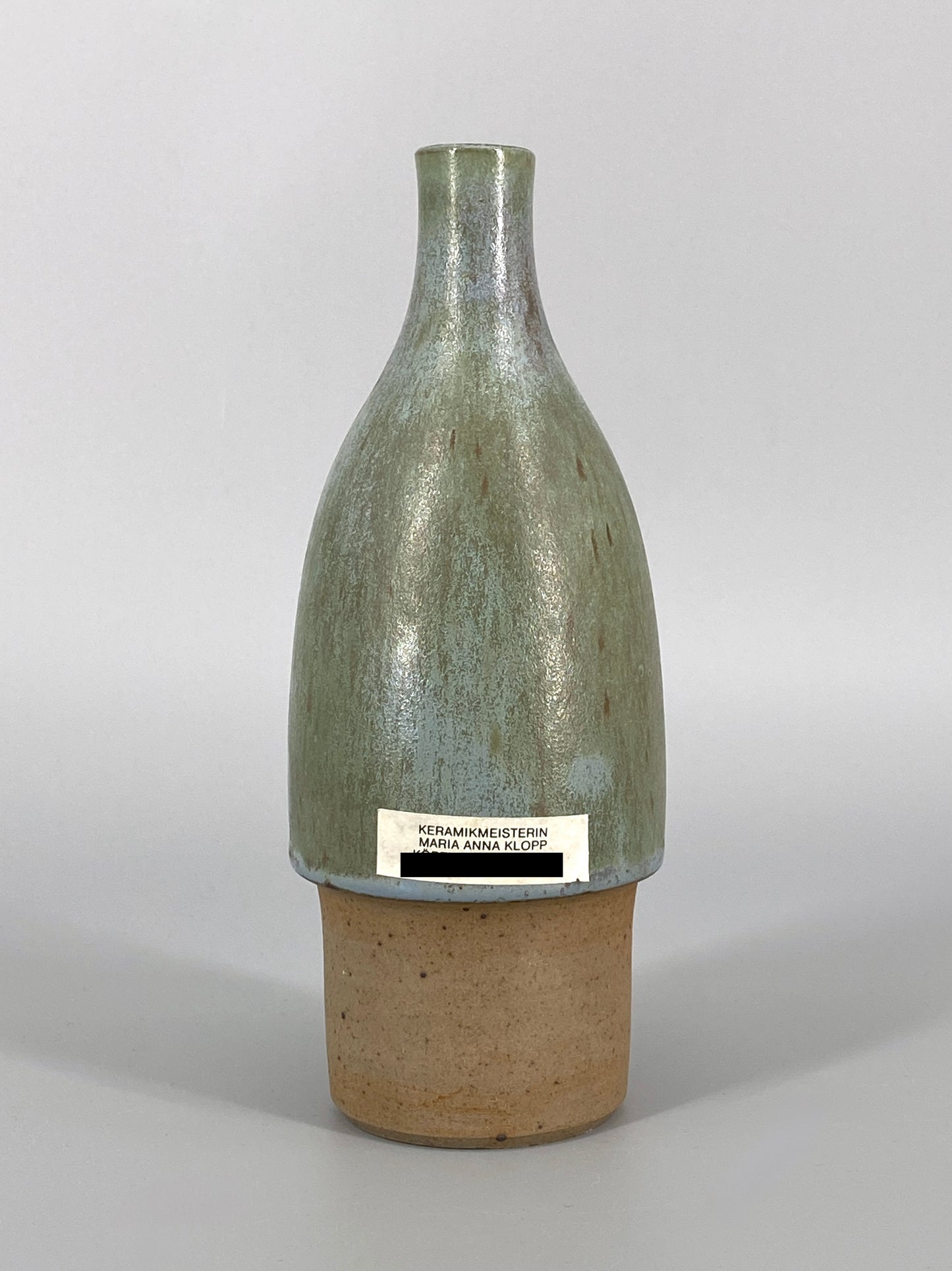 Studiokeramik Vase von Maria Anna Klopp