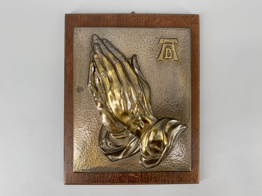 Relief "Betende Hände" von Albrecht Dürer, 1920-1960er