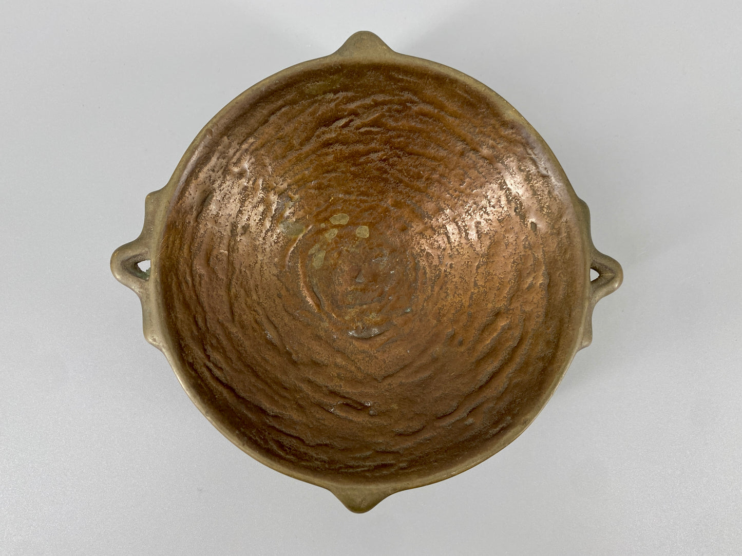 Brutalistische Bonzeschale oder Aschenbecher, 1960er