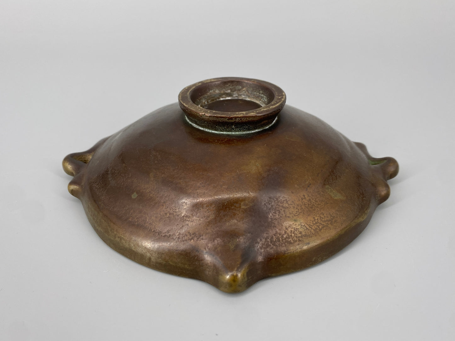 Brutalistische Bonzeschale oder Aschenbecher, 1960er