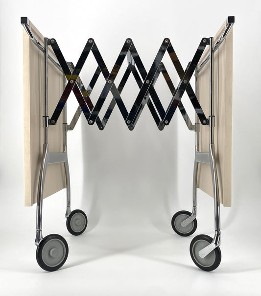 Servierwagen / Klapptisch "Battista" von Antonio Citterio und Oliver Löw für Kartell, 1991