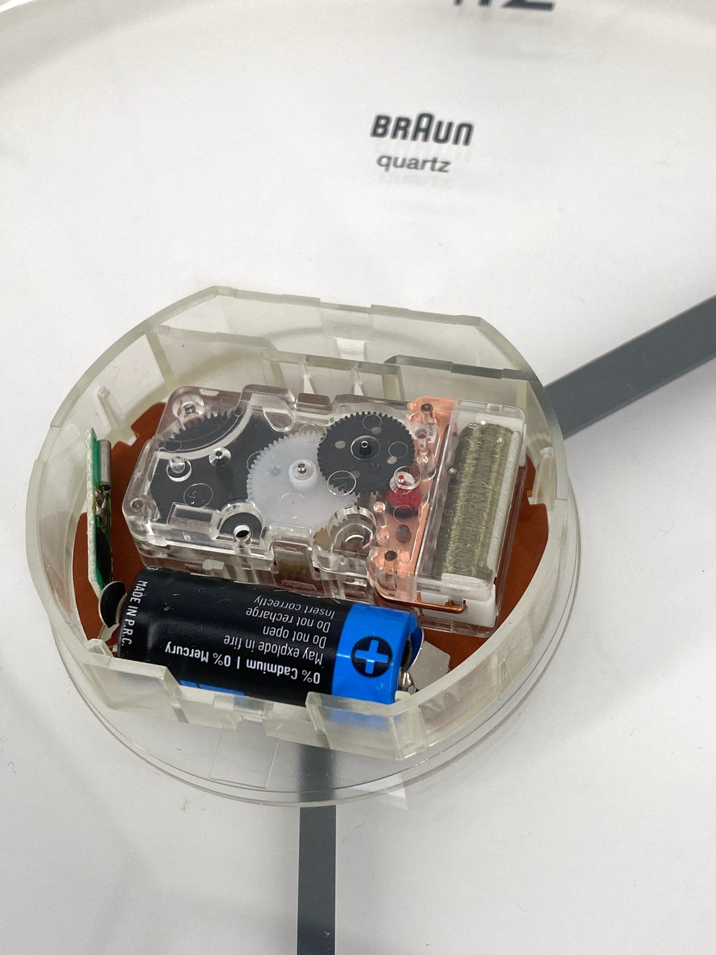 Wanduhr ABW 35 4778 von Dietrich Lubs für Braun, 1988