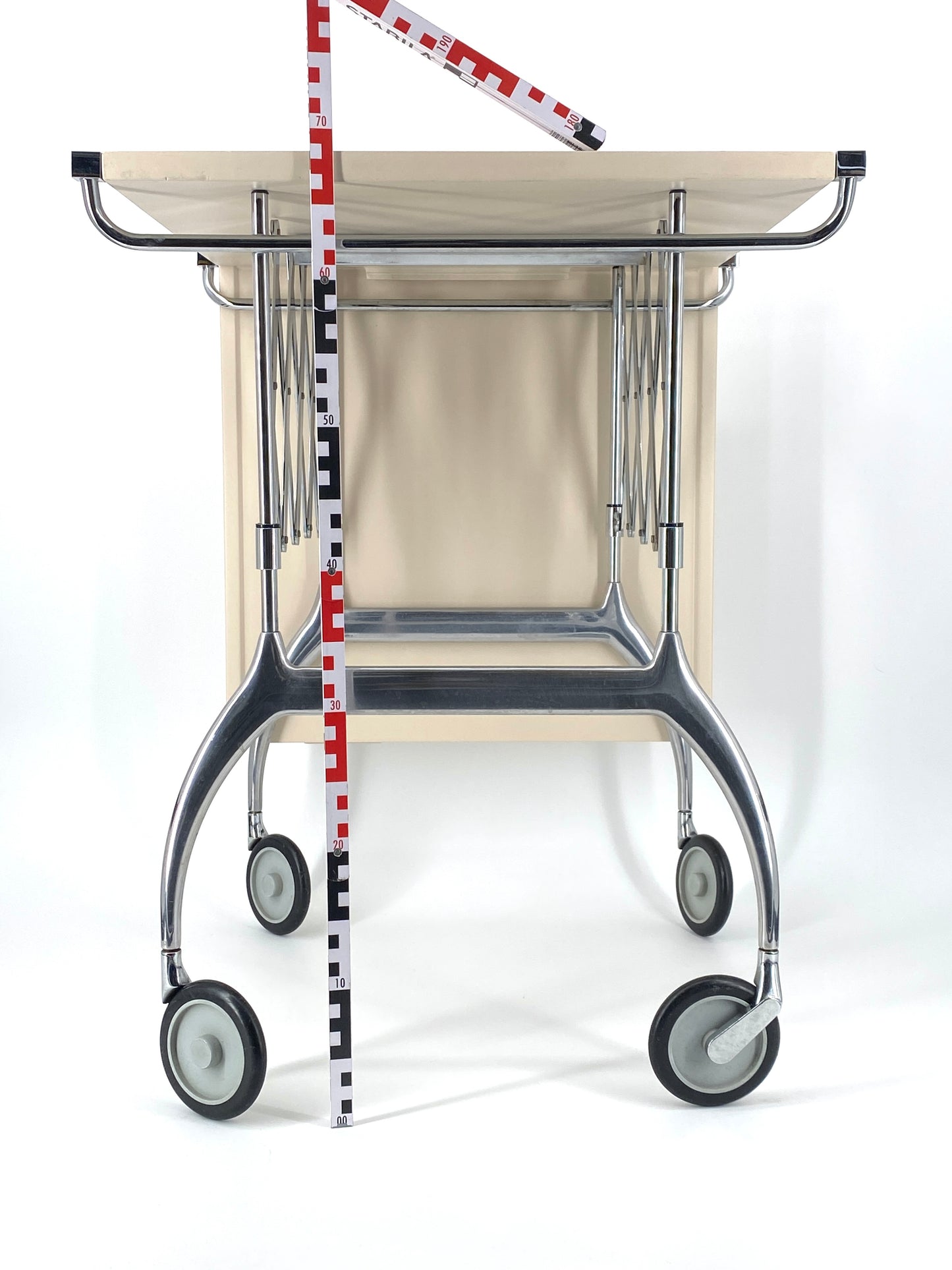 Servierwagen / Klapptisch "Battista" von Antonio Citterio und Oliver Löw für Kartell, 1991