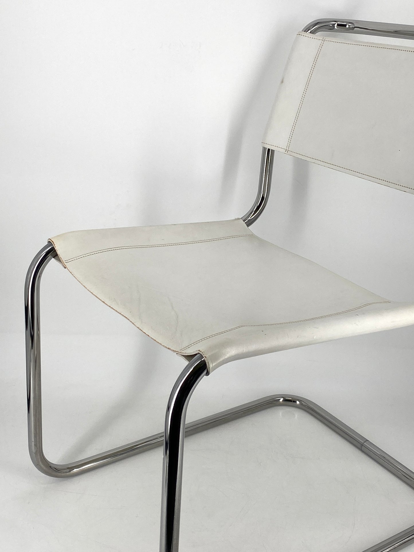 Freischwinger Stuhl von Thonet, Entwurf 1926 von Mart Stam