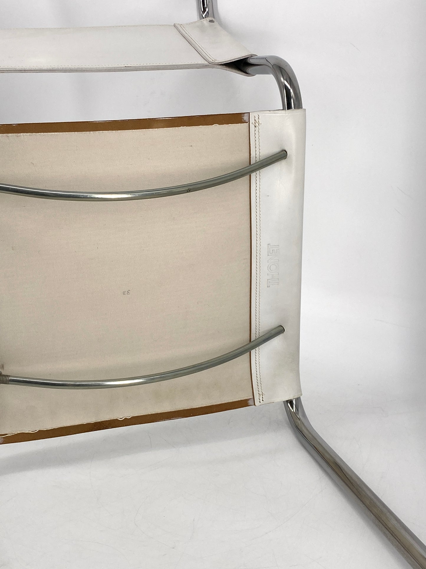 Freischwinger Stuhl von Thonet, Entwurf 1926 von Mart Stam