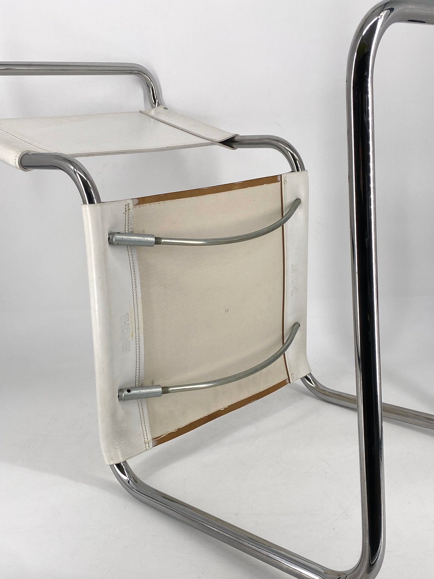 Freischwinger Stuhl von Thonet, Entwurf 1926 von Mart Stam