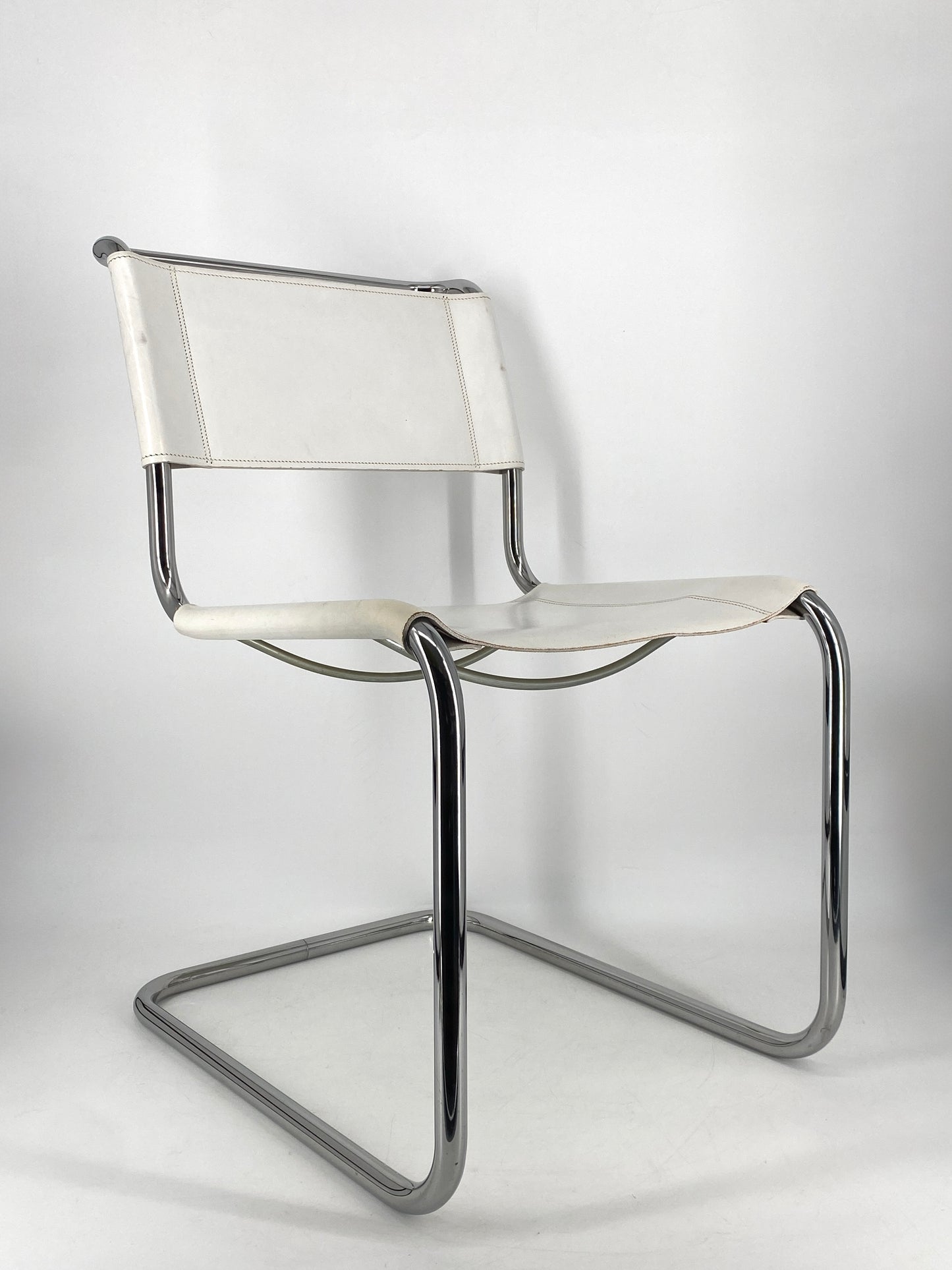 Freischwinger Stuhl von Thonet, Entwurf 1926 von Mart Stam