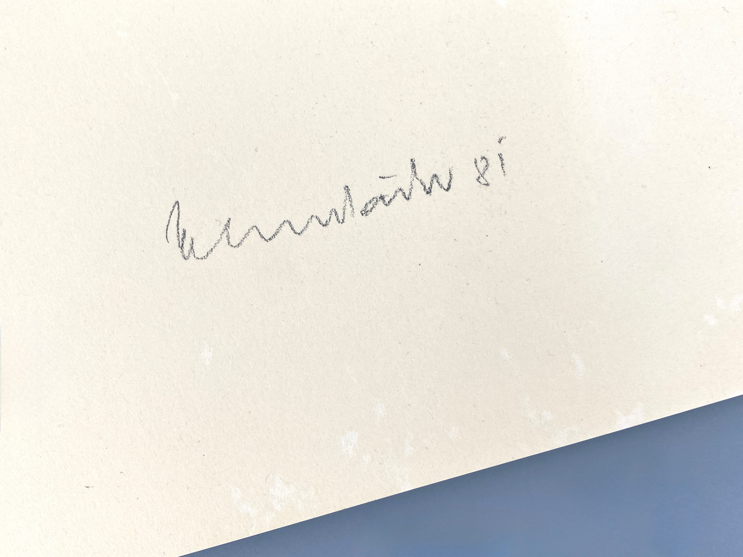 Nummerierter Farbsiebdruck aus der Serie "Duales Objekt" von Ernst Helmstädter (1924‒2018), 1981