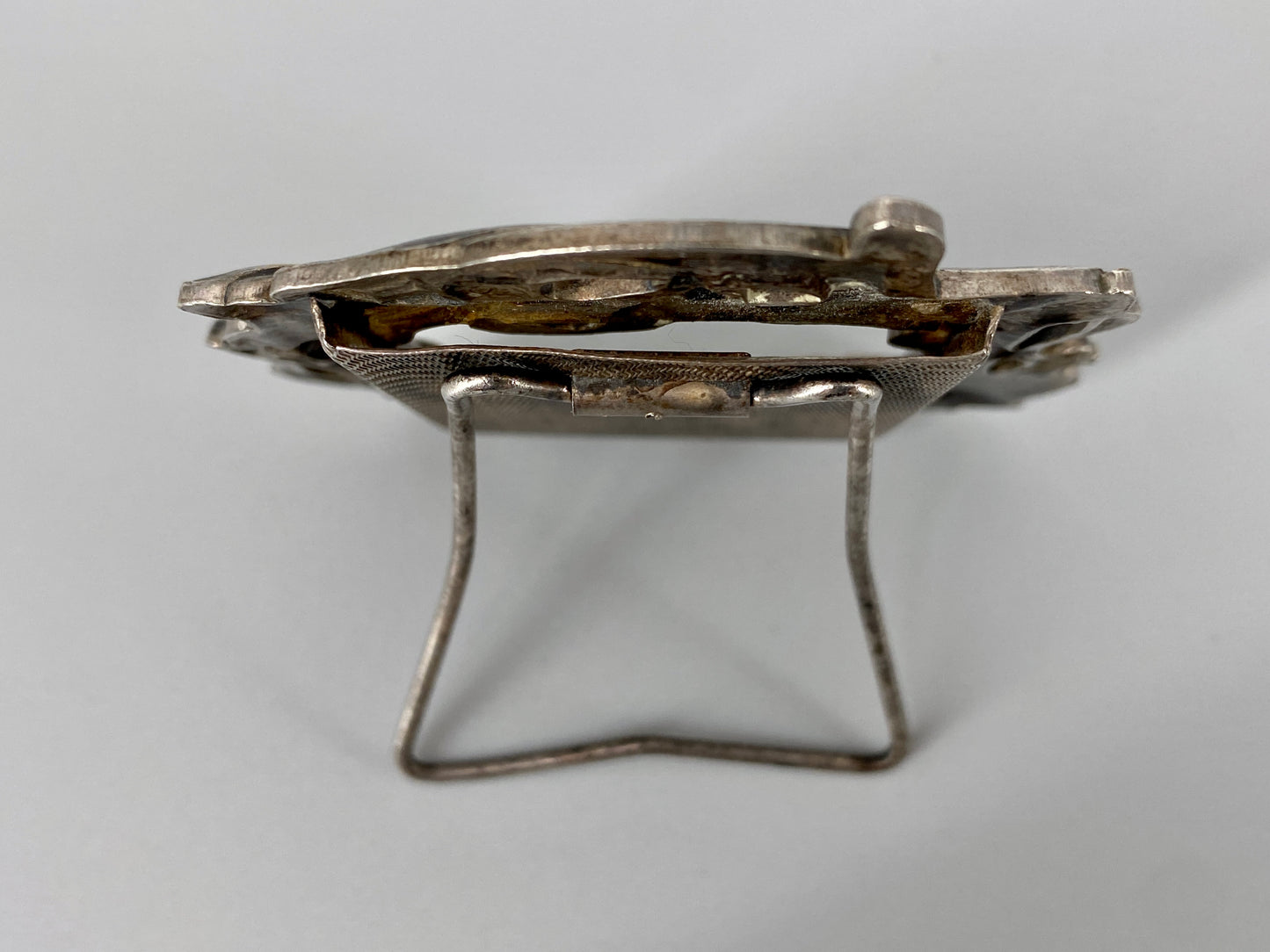 Jugendstil Standbilderrahmen mit Mistelornametik, 1920er Jahre