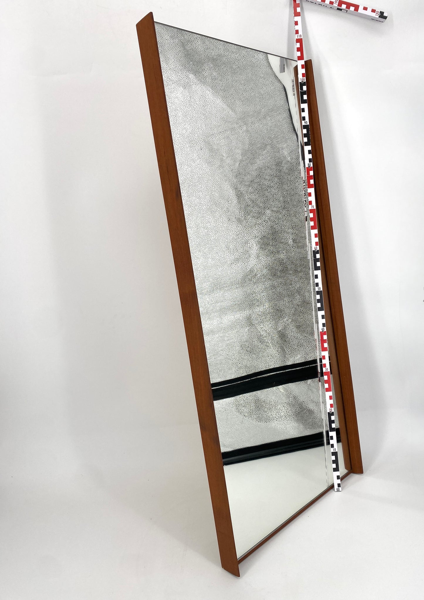 Mid Century Design Spiegel mit Rahmen aus Teak, um 1960