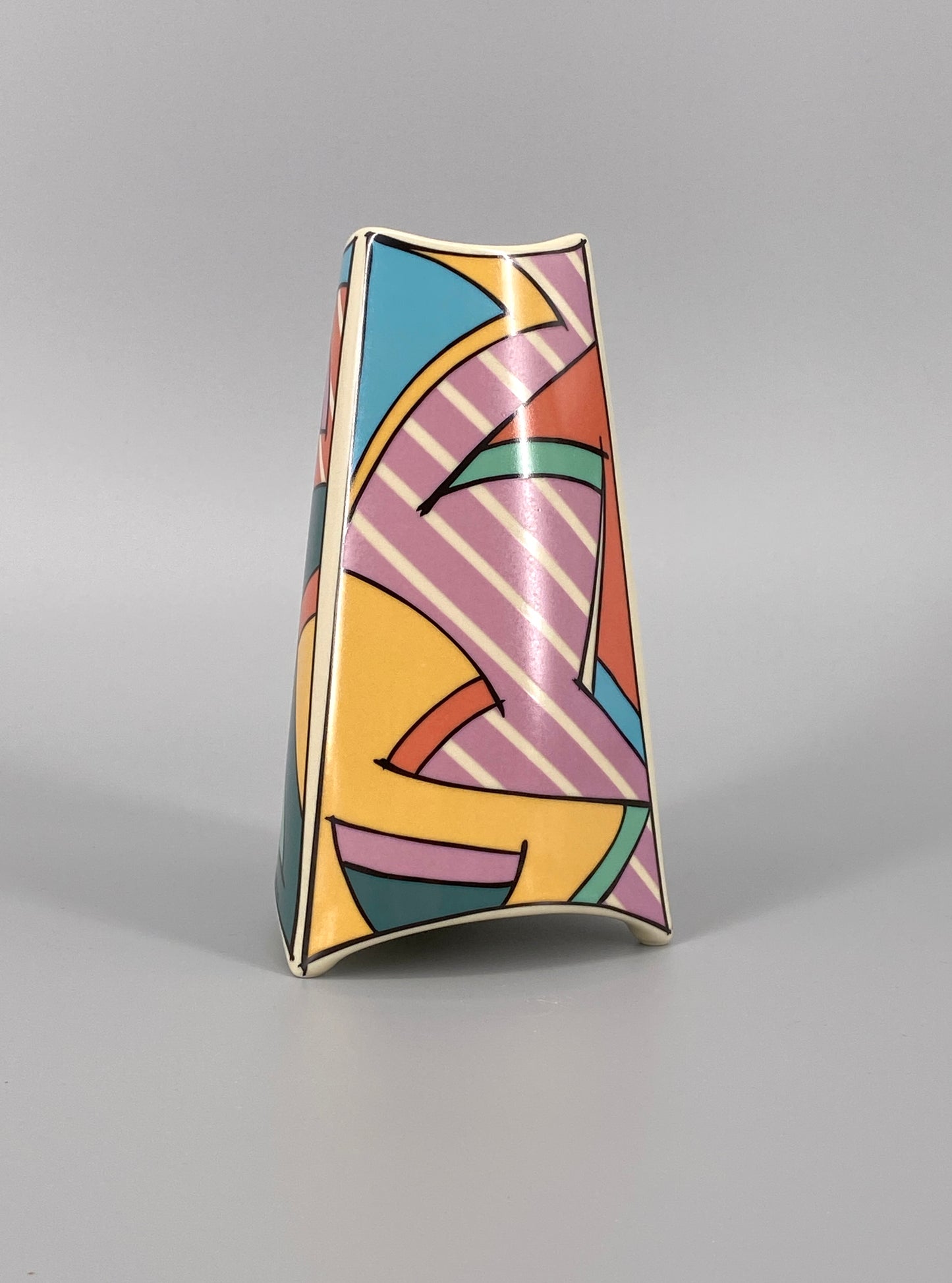 Postmoderne Flash One Vase von Dorothy Hafner für Rosenthal, Deutschland, 1980er