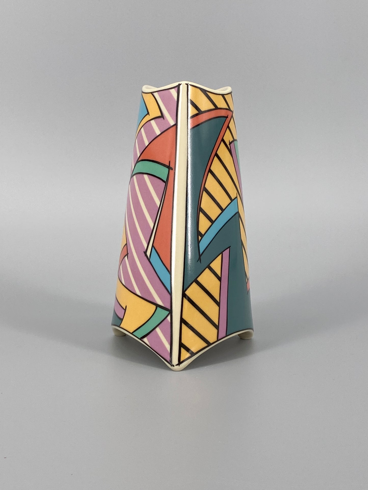 Postmoderne Flash One Vase von Dorothy Hafner für Rosenthal, Deutschland, 1980er