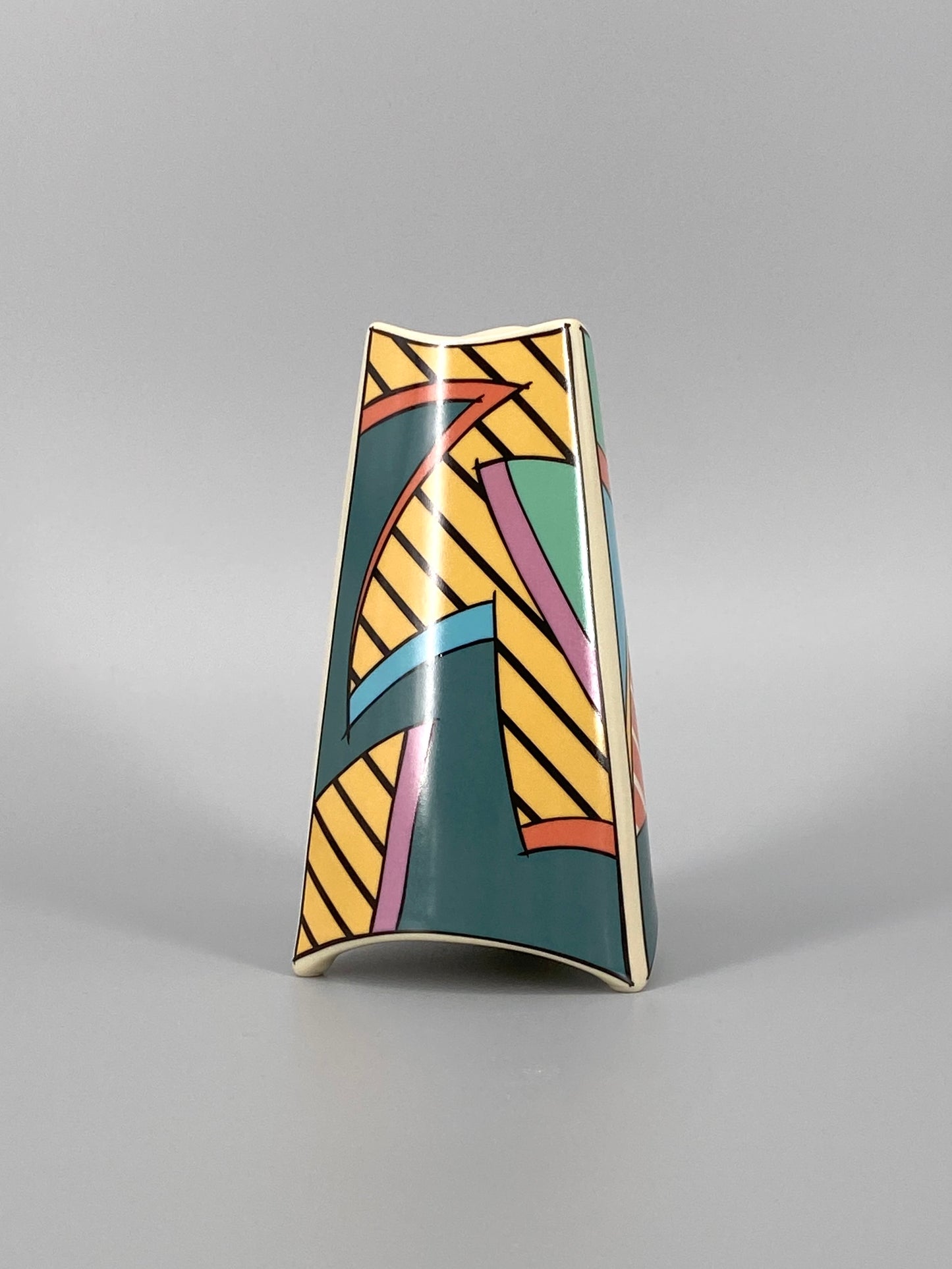 Postmoderne Flash One Vase von Dorothy Hafner für Rosenthal, Deutschland, 1980er