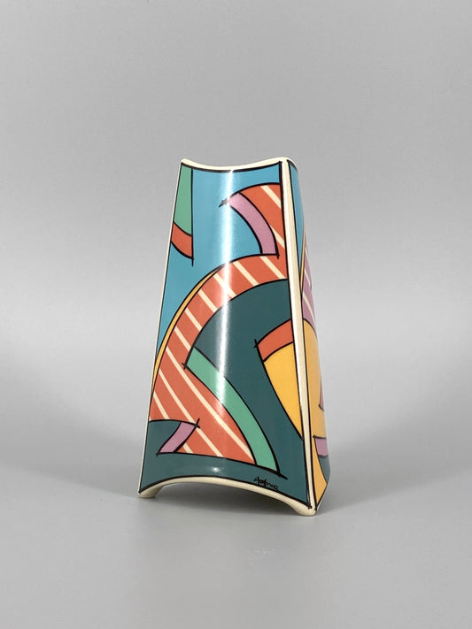Postmoderne Flash One Vase von Dorothy Hafner für Rosenthal, Deutschland, 1980er