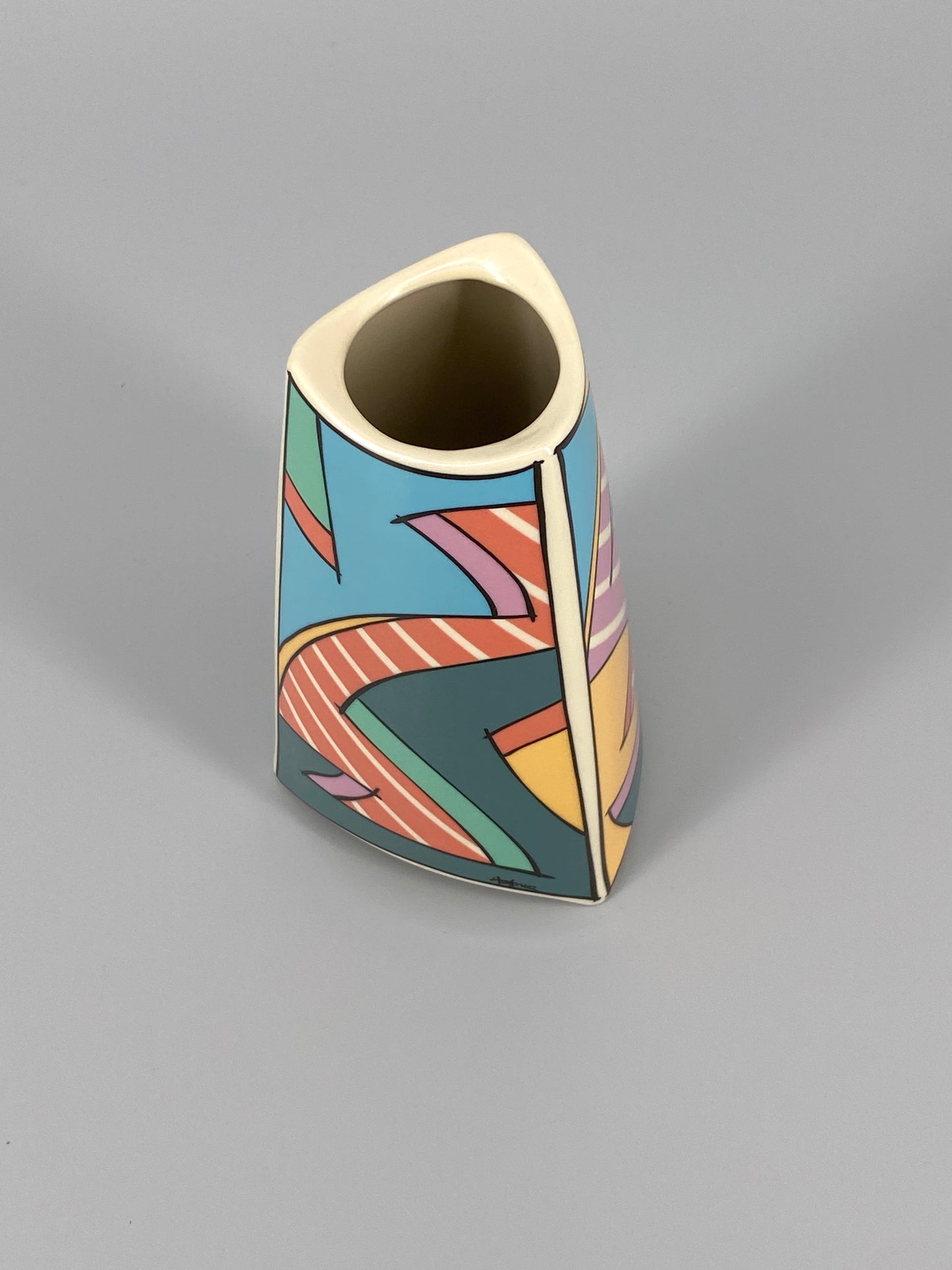 Postmoderne Flash One Vase von Dorothy Hafner für Rosenthal, Deutschland, 1980er