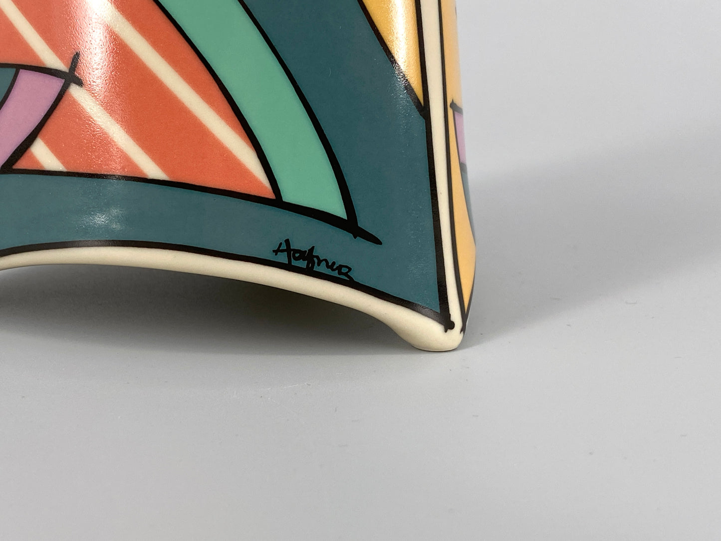 Postmoderne Flash One Vase von Dorothy Hafner für Rosenthal, Deutschland, 1980er