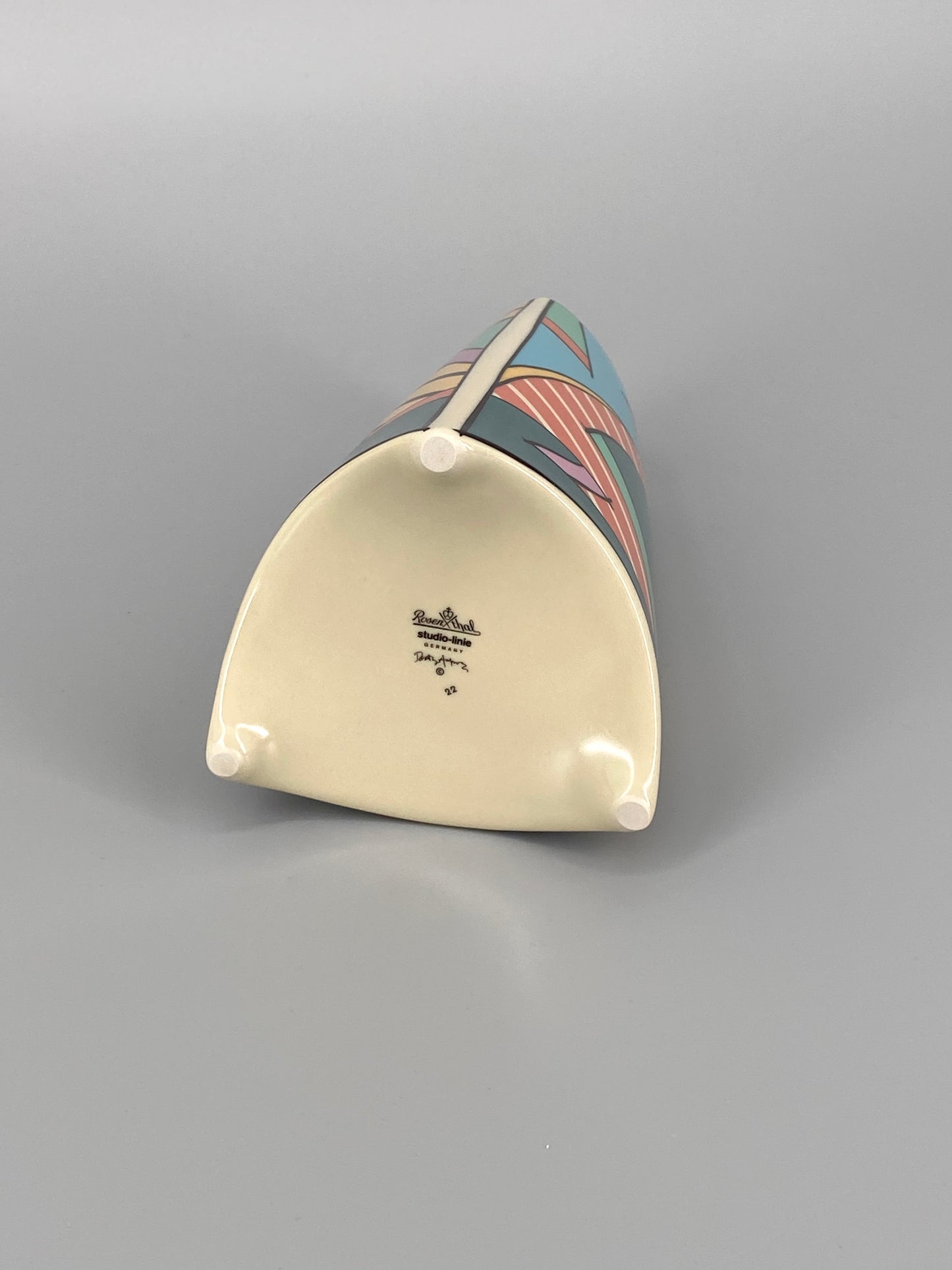 Postmoderne Flash One Vase von Dorothy Hafner für Rosenthal, Deutschland, 1980er