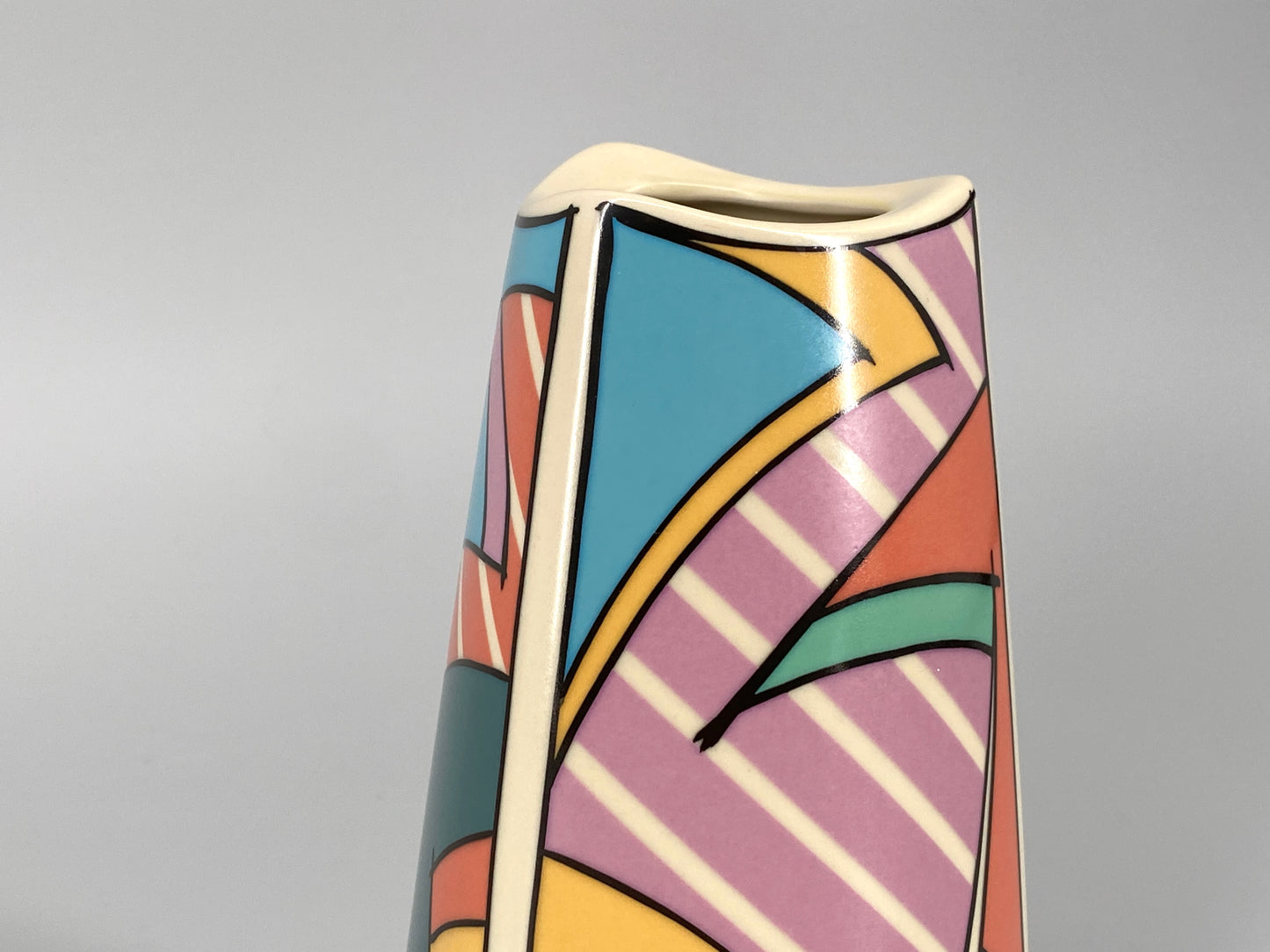 Postmoderne Flash One Vase von Dorothy Hafner für Rosenthal, Deutschland, 1980er