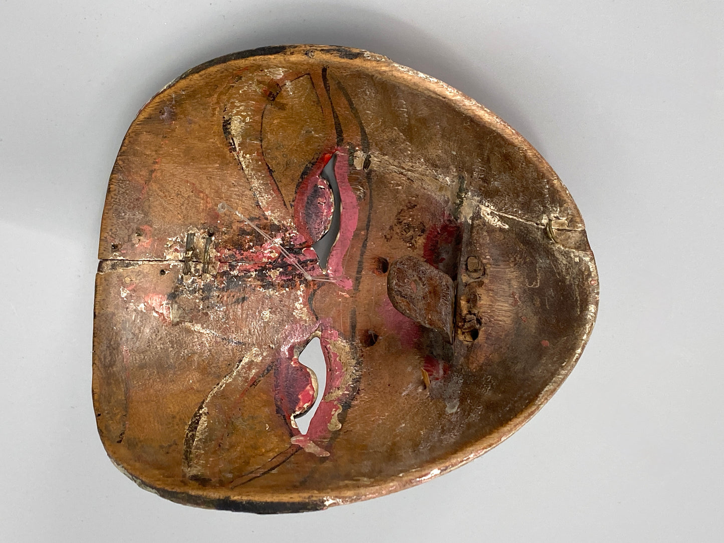 2 Wayang Topeng Handwerkskunst Masken, Indonesien, 20. Jhd.