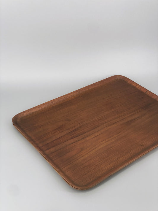 2 Stück Serviertablett aus Teakholz, Schweden, Mid Century