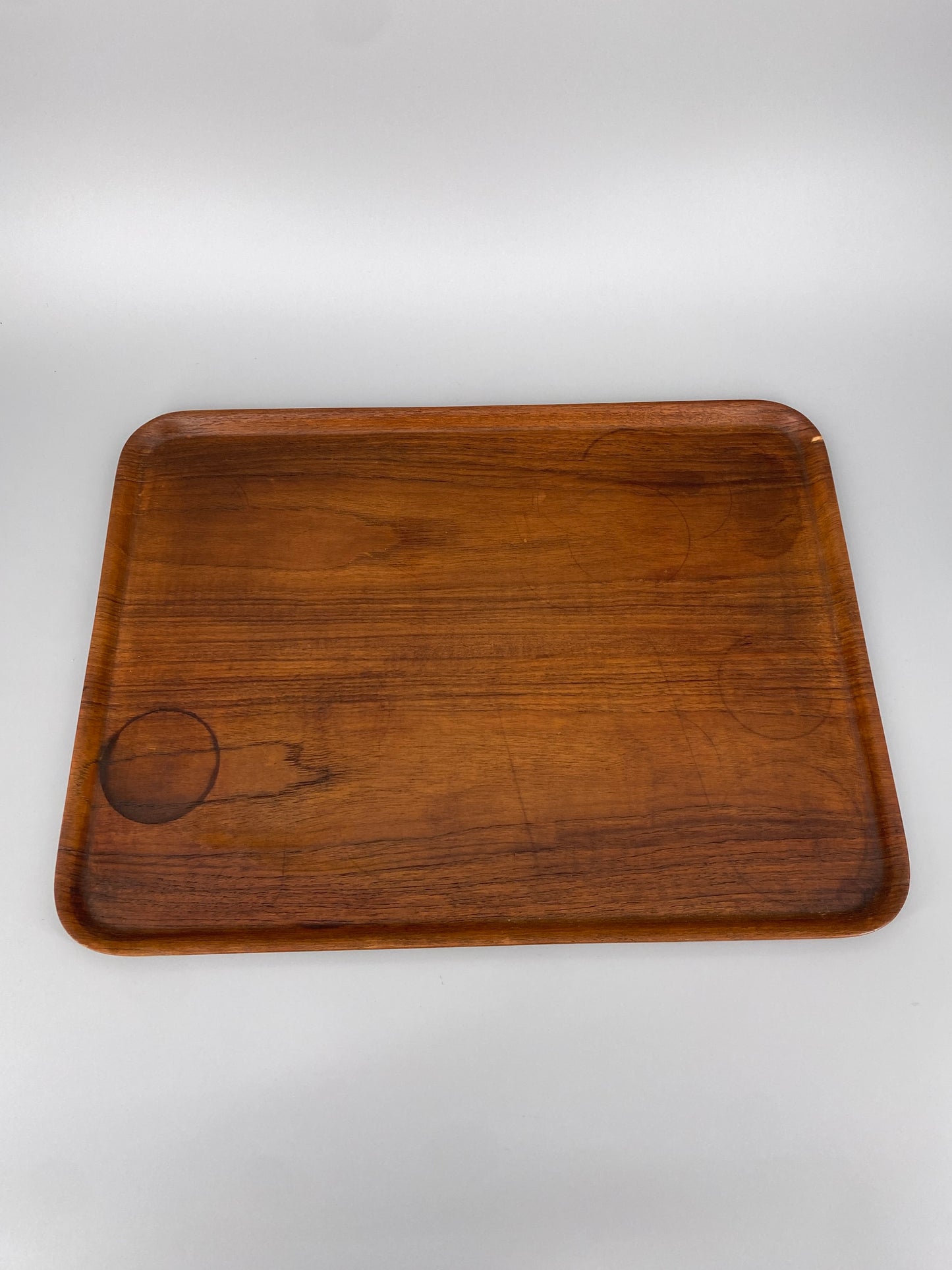 2 Stück Serviertablett aus Teakholz, Schweden, Mid Century