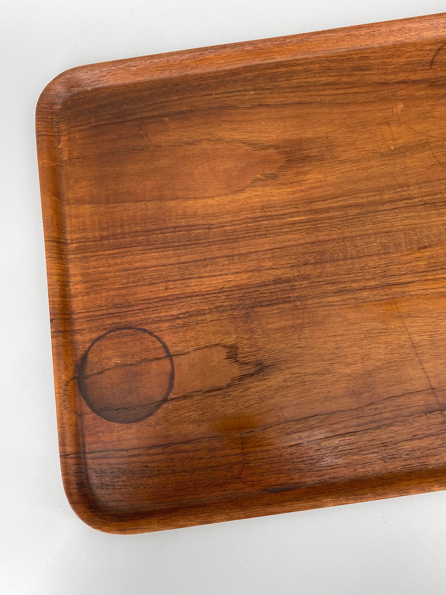 2 Stück Serviertablett aus Teakholz, Schweden, Mid Century