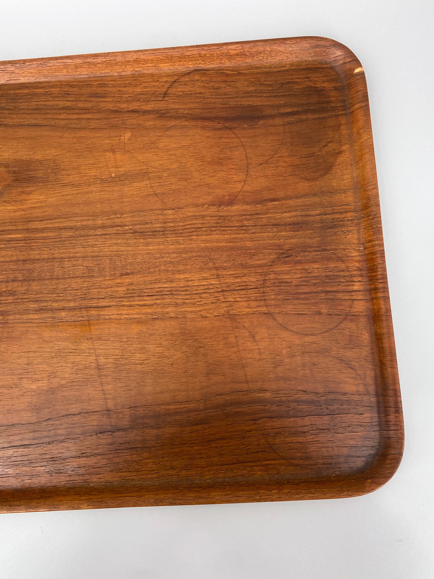 2 Stück Serviertablett aus Teakholz, Schweden, Mid Century