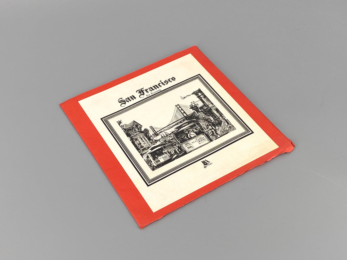 Sammlung mit 6 Lithografien von Horst Kampschulte in San Francisco, 1977