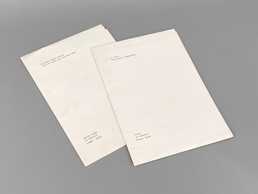 2 seltene Gedichtsammlungen von Dieter Tyspe, Berlin, 1970er