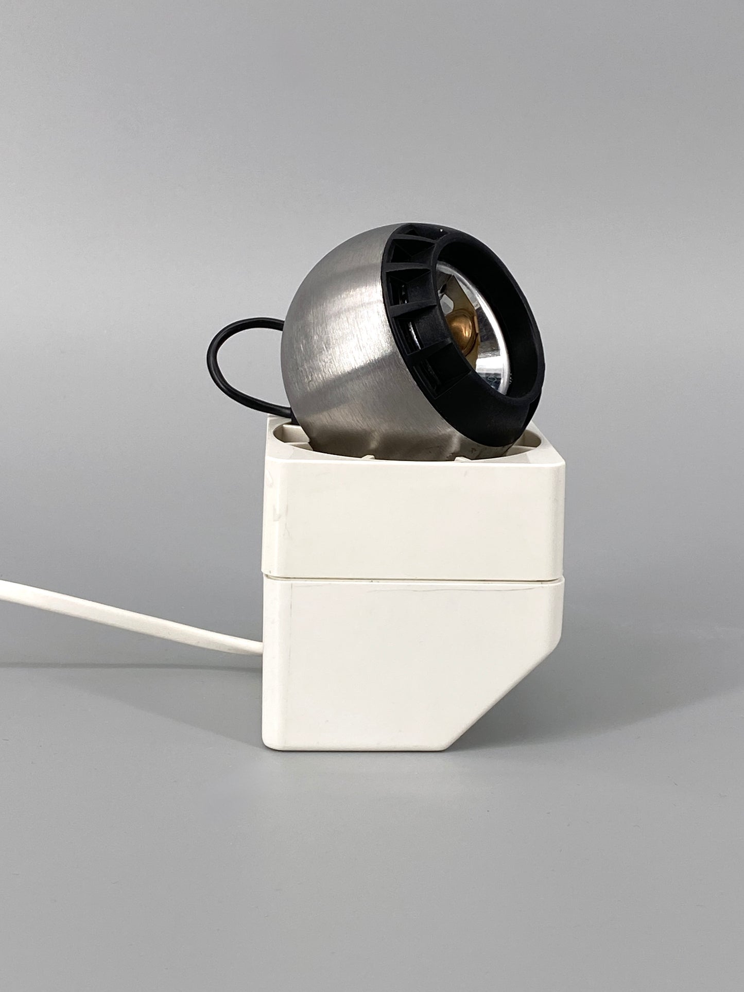 #2 Magnetische Minispot Lampe Beige "41601" von Dieter Witte für Osram, Deutschland, 1970er Jahre