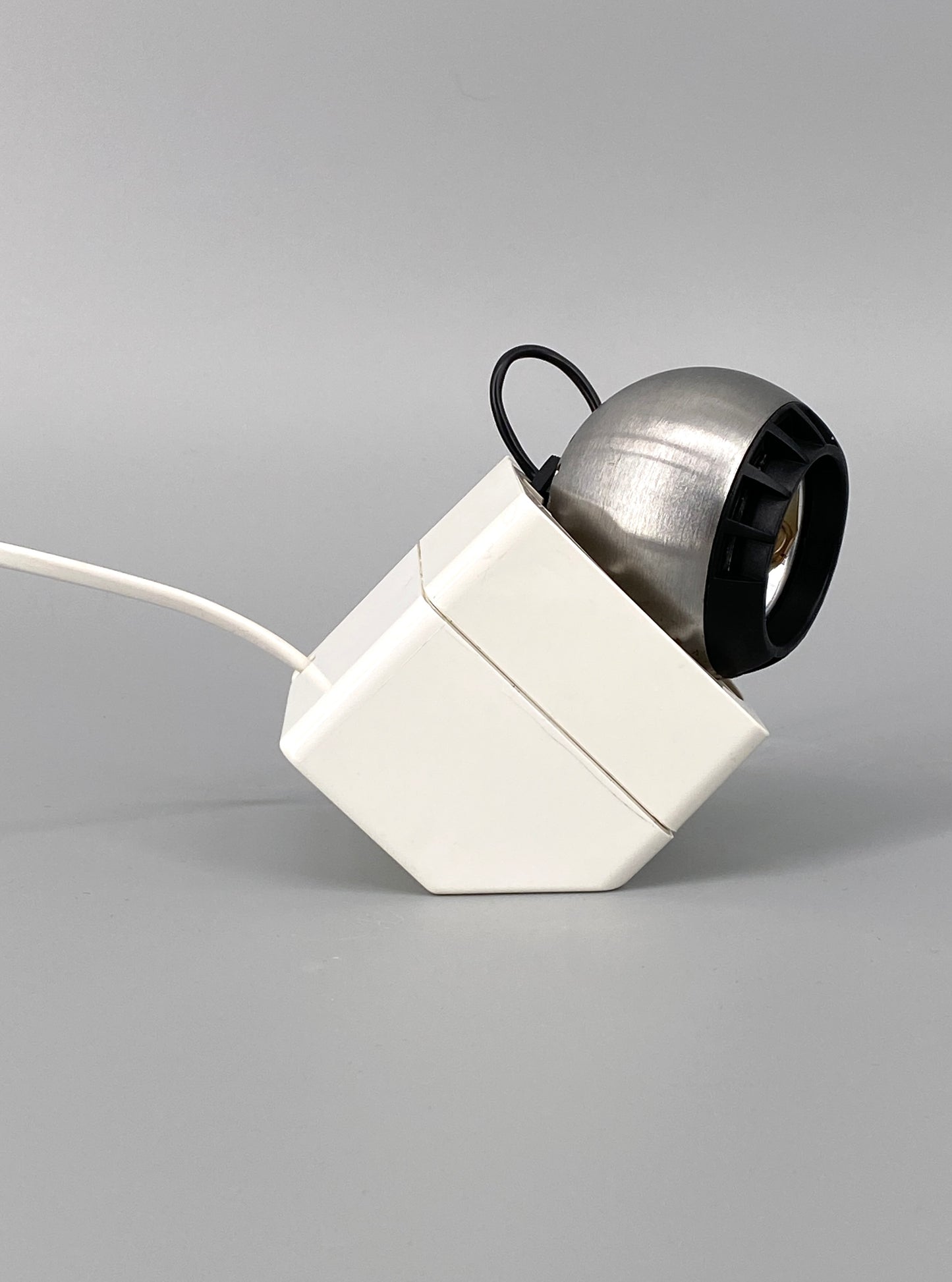 #2 Magnetische Minispot Lampe Beige "41601" von Dieter Witte für Osram, Deutschland, 1970er Jahre