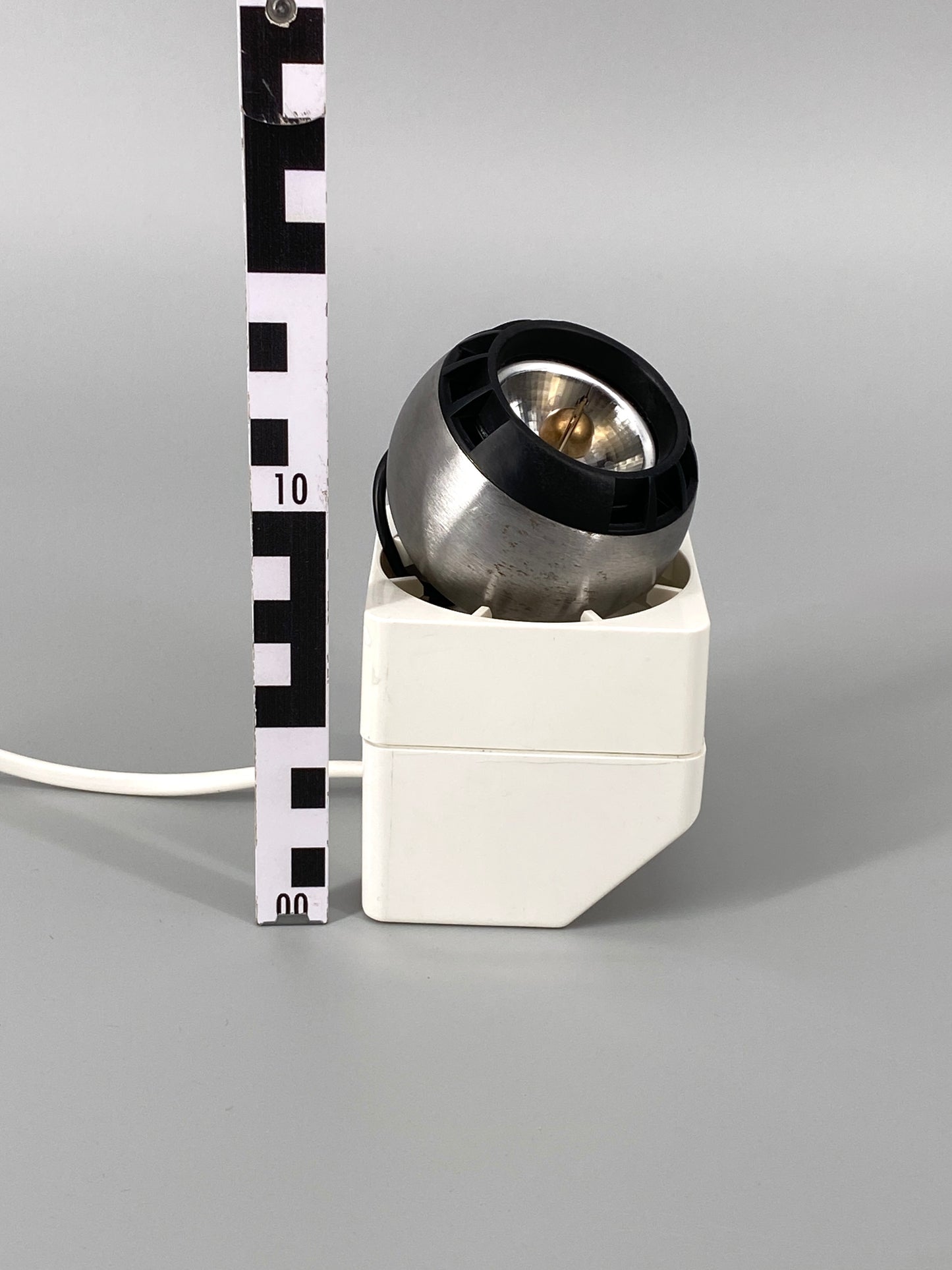 #2 Magnetische Minispot Lampe Beige "41601" von Dieter Witte für Osram, Deutschland, 1970er Jahre
