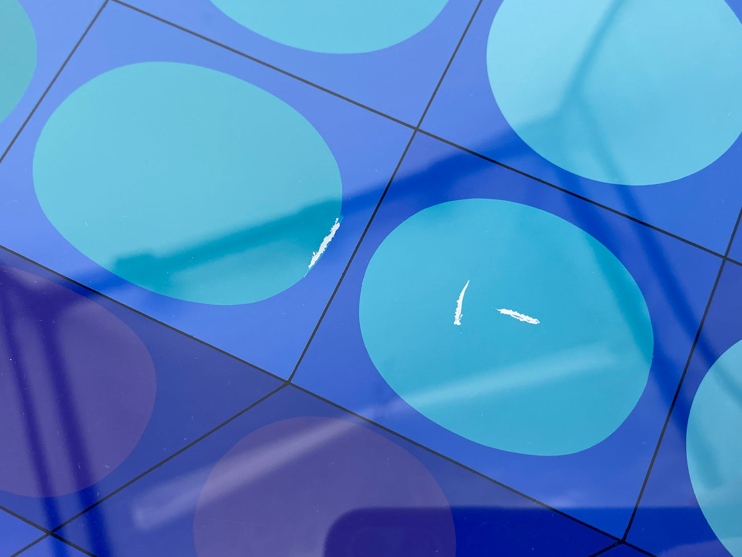 Vasarely Schachbrett mit Zertifikat und Sockel aus Plexiglas, Nr. 476 von 1500